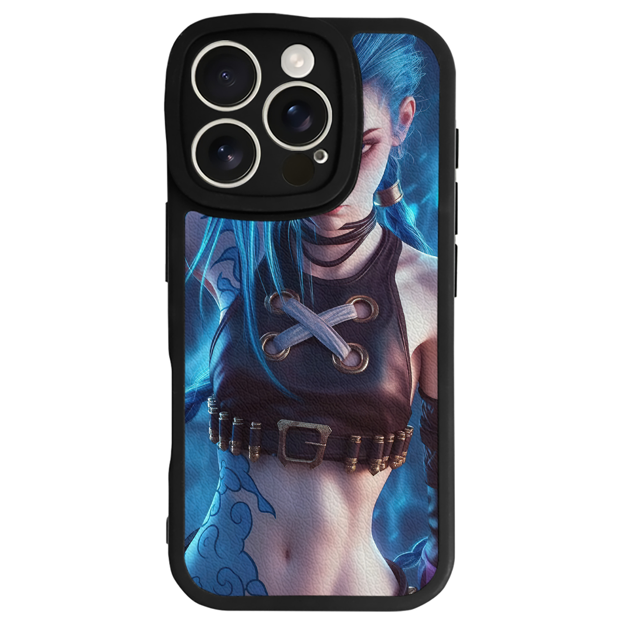 リーグ・オブ・レジェンド League of Legends LOL 【iPhone 16シリーズ対応】シリコンスマホケース（レザー調） 材質：シリコン